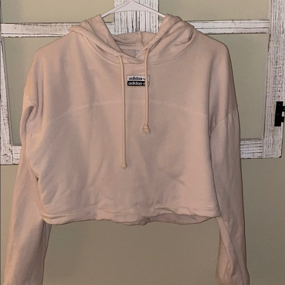 Adidas cropped hoodie